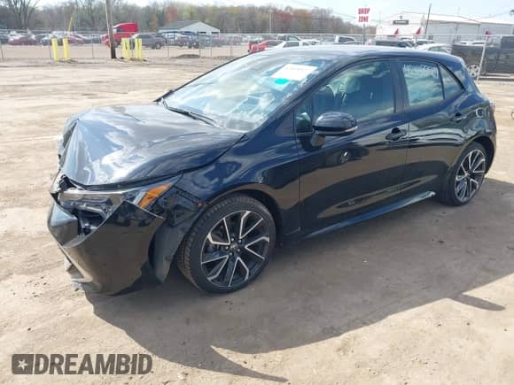 2022 Toyota Corolla XSE with VIN JTNC4MBE1N3158091, listed as a IAAI auction lot 42108927 with 52,417 mi miles and . Bid and sale history available at DreamBid. Image 17.