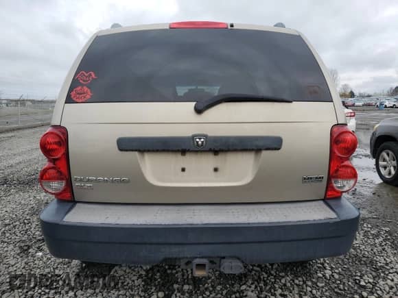 2008 Dodge Durango SLT with VIN 1D8HB48298F106001, listed as a Copart auction lot 41502945 with 147,870 mi miles and Salvage title. Bid and sale history available at DreamBid. Image 6.