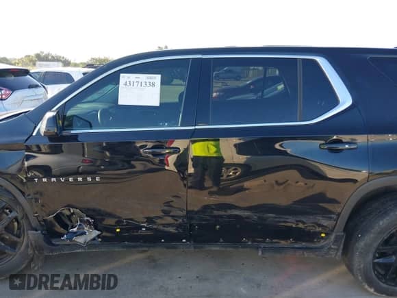2020 Chevrolet Traverse LS with VIN 1GNERFKW4LJ173042, listed as a IAAI auction lot 43171338 with 80,691 mi miles and . Bid and sale history available at DreamBid. Image 14.