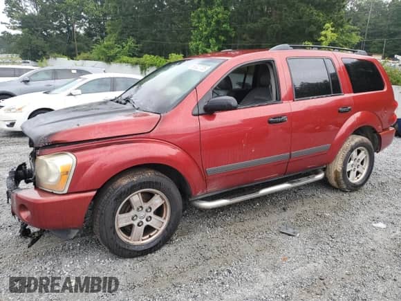 2006 Dodge Durango SLT с VIN 1D4HD48N06F182676, выставлен на аукционе Copart как лот 58322735 с пробегом Не указан миль и Списание • Salvage title. История ставок и продаж доступна на DreamBid. Изображение 1.