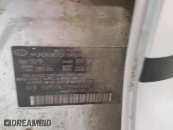 2019 Hyundai Elantra SE with VIN 5NPD74LF7KH494917, listed as a Copart auction lot 84628375 with 105,407 mi miles and Clean title. Bid and sale history available at DreamBid. Image 13.