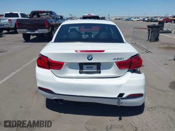 2018 BMW 4 Series 430i with VIN WBA4Z1C53JEC58568, listed as a IAAI auction lot 42866262 with 31,254 mi miles and . Bid and sale history available at DreamBid. Image 15.
