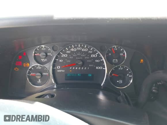 2014 Chevrolet Express Cargo with VIN 1GCSGAFX8E1104073, listed as a IAAI auction lot 42460212 with 207,313 mi miles and . Bid and sale history available at DreamBid. Image 7.
