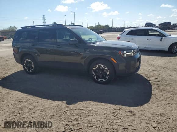 2025 Hyundai Santa Fe SEL z VIN 5NMP2DGL3SH097648, wystawiony jako Copart lot #44101705 z przebiegiem 6 412 mil mil oraz Czysty tytuł • Clean title. Historia ofert i sprzedaży dostępna na DreamBid. Obrazek 4.