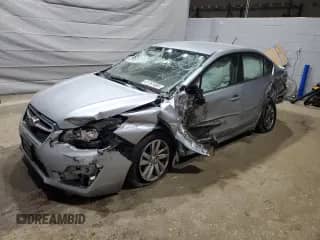 2016 Subaru Impreza Premium with VIN JF1GJAB62GH021114, listed as a Copart auction lot 61787405 with 151,034 mi miles and Salvage title. Bid and sale history available at DreamBid. Image 1.