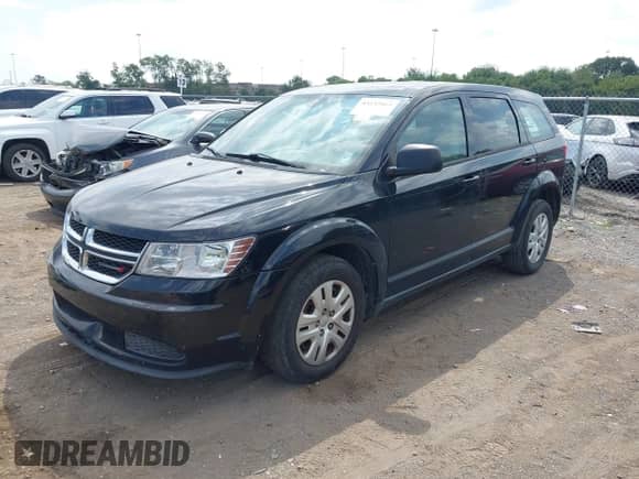 2014 Dodge Journey SE z VIN 3C4PDCAB9ET191688, wystawiony jako IAAI lot #43237865 z przebiegiem 218 594 mil mil oraz . Historia ofert i sprzedaży dostępna na DreamBid. Obrazek 2.