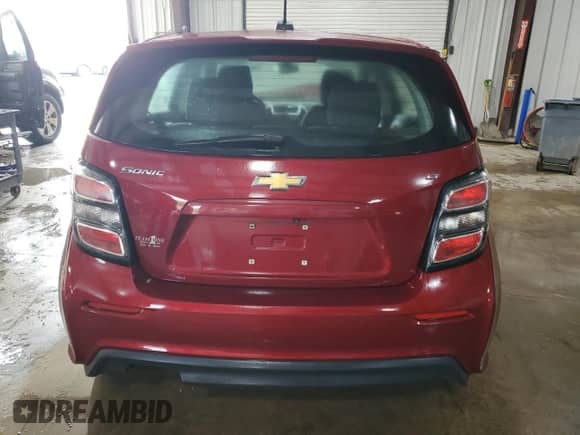 2017 Chevrolet Sonic LT with VIN 1G1JD6SG1H4124216, listed as a Copart auction lot 66433555 with 139,251 mi miles and Salvage title. Bid and sale history available at DreamBid. Image 6.