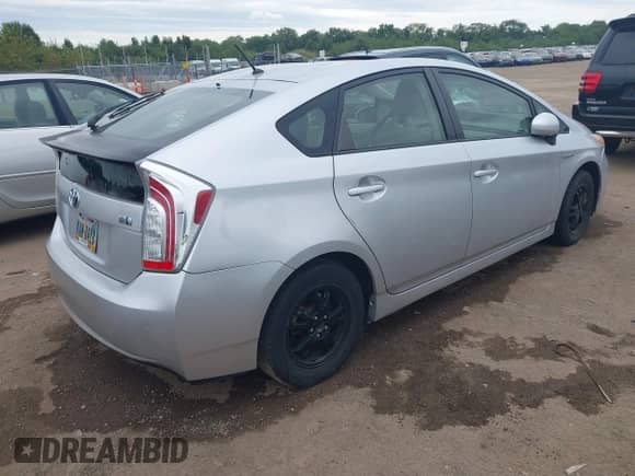 2012 Toyota Prius One with VIN JTDKN3DU3C5456414, listed as a IAAI auction lot 43110361 with 140,005 mi miles and . Bid and sale history available at DreamBid. Image 4.