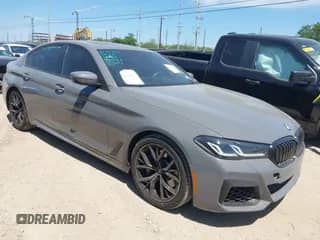 2021 BMW 5 Series 530i with VIN WBA53BH03MWX19966, listed as a IAAI auction lot 42242130 with 73,716 mi miles and . Bid and sale history available at DreamBid. Image 1.