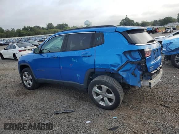 2019 Jeep Compass Latitude с VIN 3C4NJDBB6KT734561, выставлен на аукционе Copart как лот 81652755 с пробегом 91 408 миль миль и Списание • Salvage title. История ставок и продаж доступна на DreamBid. Изображение 2.