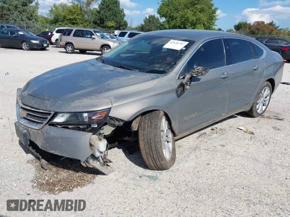 2018 Chevrolet Impala LT with VIN 2G1105S38J9127989, listed as a IAAI auction lot 43126767 with 118,485 mi miles and . Bid and sale history available at DreamBid. Image 2.