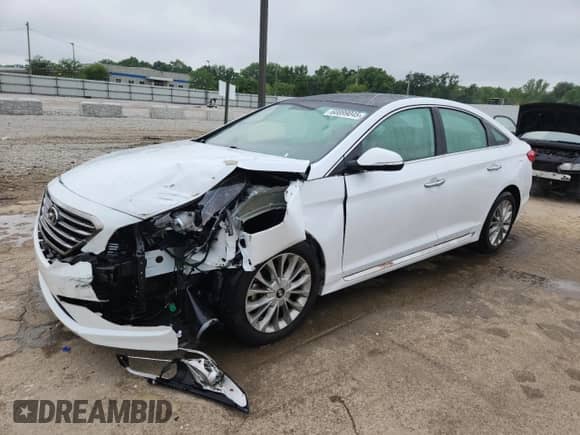 2015 Hyundai Sonata Limited с VIN 5NPE34AF8FH132944, выставлен на аукционе Copart как лот 60899045 с пробегом 56 194 миль миль и Списание • Salvage title. История ставок и продаж доступна на DreamBid. Изображение 1.