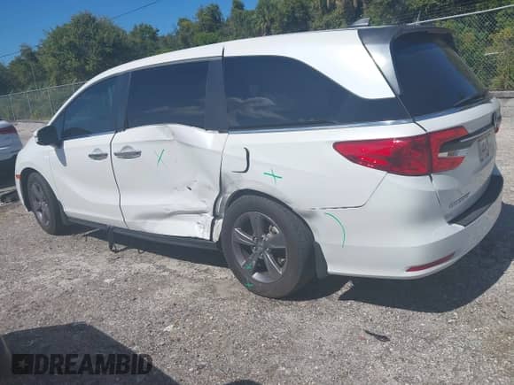 2021 Honda Odyssey EX с VIN 5FNRL6H50MB044170, выставлен на аукционе IAAI как лот 43494551 с пробегом 71 106 миль миль и . История ставок и продаж доступна на DreamBid. Изображение 14.