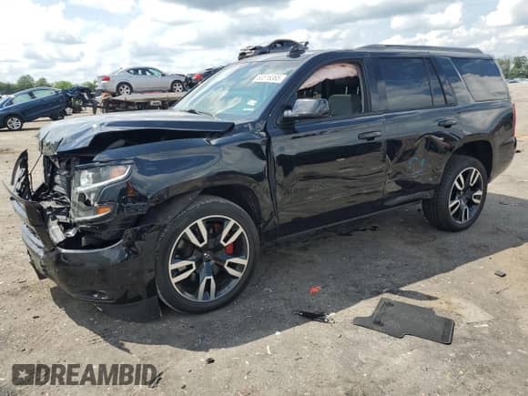 2018 Chevrolet Tahoe Premier с VIN 1GNSKCKJ5JR202413, выставлен на аукционе Copart как лот 63516365 с пробегом 145 200 миль миль и Списание • Salvage title. История ставок и продаж доступна на DreamBid. Изображение 1.