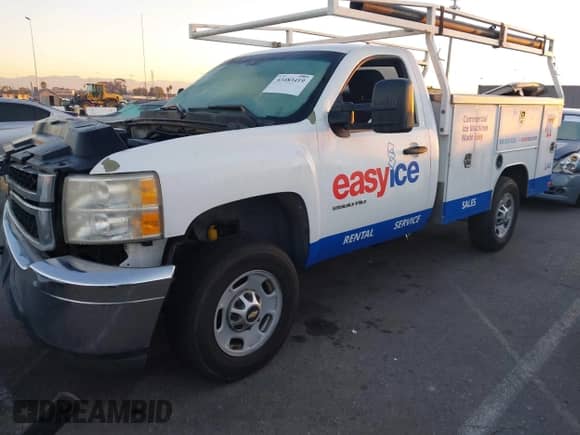 2011 Chevrolet Silverado 2500HD Work Truck with VIN 1GB0CVCG0BF177150, listed as a IAAI auction lot 43483419 with Not provided miles and . Bid and sale history available at DreamBid. Image 2.