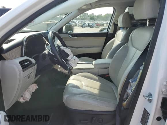 2021 Hyundai Palisade SEL с VIN KM8R44HE3MU288559, выставлен на аукционе Copart как лот 60079945 с пробегом 63 656 миль миль и Списание • Salvage title. История ставок и продаж доступна на DreamBid. Изображение 7.