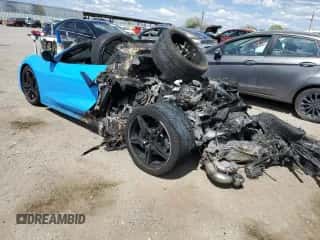 2023 Chevrolet Corvette 1LT z VIN 1G1YA2D4XP5108866, wystawiony jako Copart lot #54267904 z przebiegiem Nie podano mil oraz Szkoda całkowita • Salvage title. Historia ofert i sprzedaży dostępna na DreamBid. Obrazek 2.