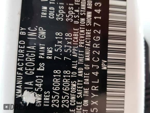 2024 Kia Sorento S with VIN 5XYRL4JC2RG271437, listed as a Copart auction lot 87086625 with 43,686 mi miles and Clean title. Bid and sale history available at DreamBid. Image 14.