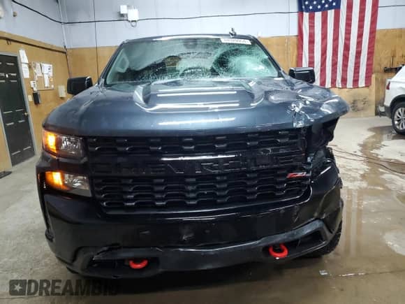 2022 Chevrolet Silverado 1500 Custom Trail Boss z VIN 1GCPYCEK6NZ149938, wystawiony jako Copart lot #84920954 z przebiegiem 43 250 mil mil oraz Szkoda całkowita • Salvage title. Historia ofert i sprzedaży dostępna na DreamBid. Obrazek 5.