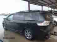 2014 Toyota Sienna SE with VIN 5TDXK3DC5ES456630, listed as a IAAI auction lot 42370657 with 164,633 mi miles and . Bid and sale history available at DreamBid. Image 14.