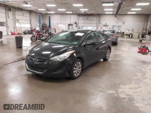 2012 Hyundai Elantra Limited with VIN 5NPDH4AE6CH145448, listed as a IAAI auction lot 43223005 with 121,480 mi miles and . Bid and sale history available at DreamBid. Image 2.