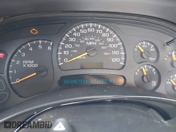 2005 Chevrolet Silverado 1500 LS z VIN 2GCEC13T551361034, wystawiony jako IAAI lot #43238600 z przebiegiem 171 902 mil mil oraz . Historia ofert i sprzedaży dostępna na DreamBid. Obrazek 7.