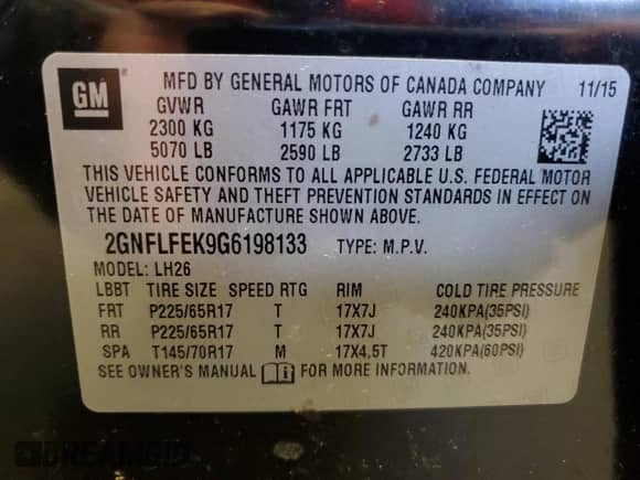 2016 Chevrolet Equinox LT with VIN 2GNFLFEK9G6198133, listed as a Copart auction lot 89856655 with 165,312 mi miles and Clean title. Bid and sale history available at DreamBid. Image 13.