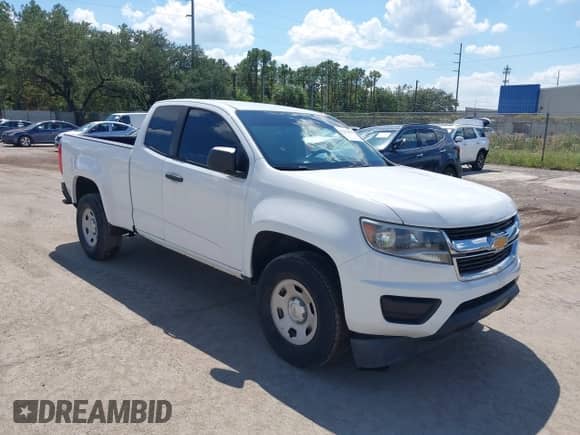 2016 Chevrolet Colorado 2WD WT with VIN 1GCHSBEA2G1268790, listed as a IAAI auction lot 43276652 with 171,461 mi miles and . Bid and sale history available at DreamBid. Image 1.