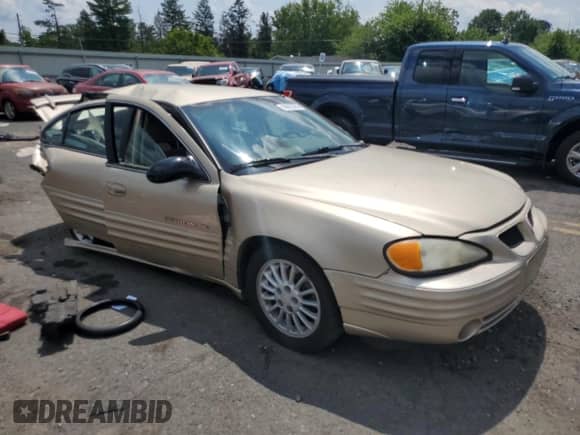 2002 Pontiac Grand Am SE1 with VIN 1G2NF52F22C201293, listed as a Copart auction lot 66002395 with 66,152 mi miles and Salvage title. Bid and sale history available at DreamBid. Image 4.