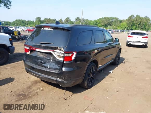 2019 Dodge Durango GT Plus with VIN 1C4RDJDG1KC536000, listed as a IAAI auction lot 42480153 with 76,461 mi miles and . Bid and sale history available at DreamBid. Image 4.