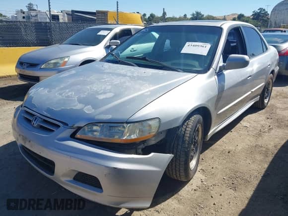 2002 Honda Accord EX with VIN JHMCG66042C019766, listed as a IAAI auction lot 43409361 with 178,023 mi miles and . Bid and sale history available at DreamBid. Image 2.