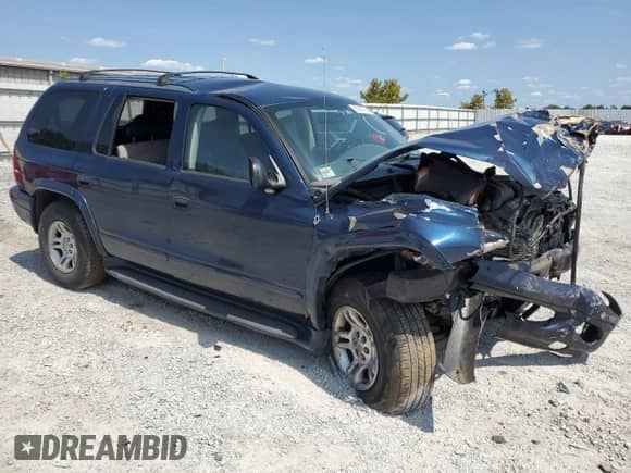 2003 Dodge Durango SLT Plus with VIN 1D8HS58N53F525018, listed as a Copart auction lot 67947974 with Not provided miles and Salvage title. Bid and sale history available at DreamBid. Image 4.