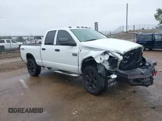 2008 Dodge 2500 SLT with VIN 3D7KS28A58G114228, listed as a IAAI auction lot 41455313 with 208,238 mi miles and . Bid and sale history available at DreamBid. Image 1.