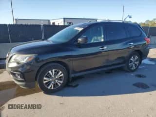 2020 Nissan Pathfinder S with VIN 5N1DR2AN1LC597672, listed as a Copart auction lot 87195935 with 209,455 mi miles and Non repairable. Bid and sale history available at DreamBid. Image 1.