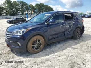 2018 Hyundai Santa Fe 2.4L с VIN 5XYZTDLB3JG530235, выставлен на аукционе Copart как лот 61212305 с пробегом 142 361 миль миль и Списание • Salvage title. История ставок и продаж доступна на DreamBid. Изображение 1.