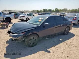 2022 Hyundai Elantra SEL z VIN KMHLM4AG7NU253946, wystawiony jako Copart lot #80172895 z przebiegiem 146 941 mil mil oraz Szkoda całkowita • Salvage title. Historia ofert i sprzedaży dostępna na DreamBid. Obrazek 1.