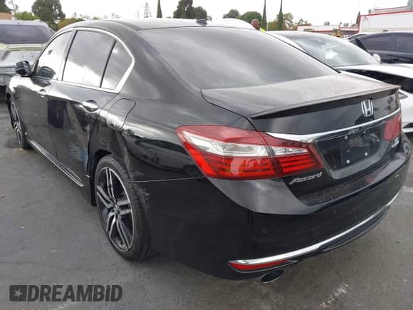 2016 Honda Accord Touring with VIN 1HGCR3F93GA025121, listed as a IAAI auction lot 43313036 with 135,598 mi miles and . Bid and sale history available at DreamBid. Image 3.