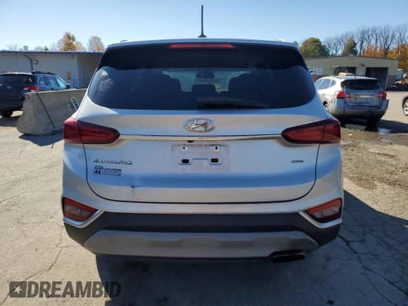 2019 Hyundai Santa Fe SE z VIN 5NMS2CADXKH082800, wystawiony jako Copart lot #87298195 z przebiegiem 268 312 mil mil oraz Czysty tytuł • Clean title. Historia ofert i sprzedaży dostępna na DreamBid. Obrazek 6.