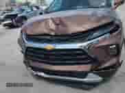 2024 Chevrolet Blazer LT z VIN 3GNKBCR49RS167495, wystawiony jako Copart lot #81771295 z przebiegiem 5 439 mil mil oraz Szkoda całkowita • Salvage title. Historia ofert i sprzedaży dostępna na DreamBid. Obrazek 14.