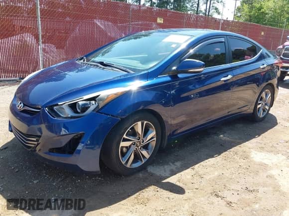 2016 Hyundai Elantra SE with VIN 5NPDH4AE1GH672898, listed as a IAAI auction lot 41995324 with 103,232 mi miles and . Bid and sale history available at DreamBid. Image 2.
