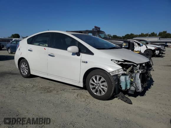 2012 Toyota Prius with VIN JTDKN3DP8C3021135, listed as a Copart auction lot 65157535 with 249,240 mi miles and Salvage title. Bid and sale history available at DreamBid. Image 4.