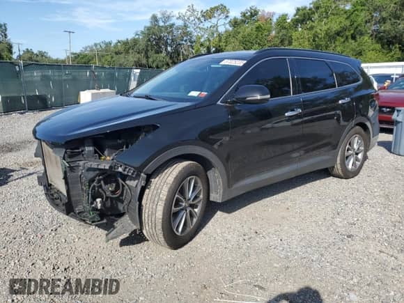 2019 Hyundai Santa Fe SE z VIN KM8SNDHF3KU302870, wystawiony jako Copart lot #67025235 z przebiegiem 96 775 mil mil oraz Szkoda całkowita • Salvage title. Historia ofert i sprzedaży dostępna na DreamBid. Obrazek 1.