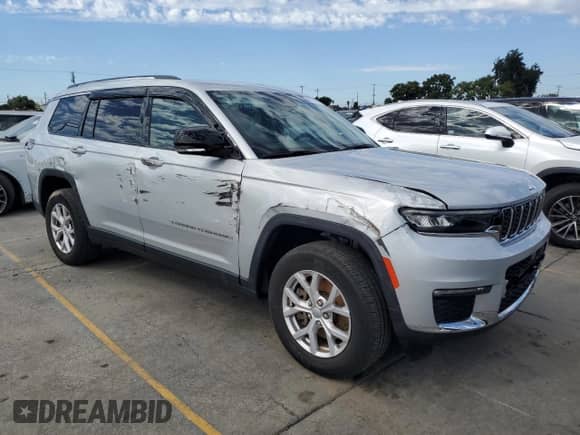 2022 Jeep Grand Cherokee Limited z VIN 1C4RJKBG7N8515418, wystawiony jako Copart lot #86183945 z przebiegiem 29 730 mil mil oraz Szkoda całkowita • Salvage title. Historia ofert i sprzedaży dostępna na DreamBid. Obrazek 4.