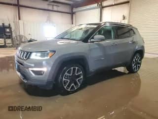 2021 Jeep Compass Limited with VIN 3C4NJDCB7MT595476, listed as a Copart auction lot 87299085 with 141,098 mi miles and Clean title. Bid and sale history available at DreamBid. Image 1.