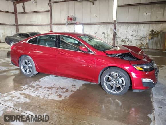 2024 Chevrolet Malibu LT with VIN 1G1ZD5STXRF241387, listed as a Copart auction lot 69511725 with 17,946 mi miles and Salvage title. Bid and sale history available at DreamBid. Image 4.