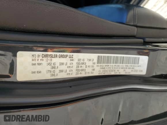 2011 Dodge Durango Crew with VIN 1D4SE4GT1BC595706, listed as a Copart auction lot 80479655 with 202,344 mi miles and Salvage title. Bid and sale history available at DreamBid. Image 14.