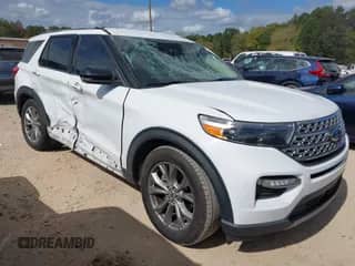 2021 Ford Explorer Limited z VIN 1FMSK7FH3MGB34275, wystawiony jako IAAI lot #43392490 z przebiegiem 84 682 mil mil oraz . Historia ofert i sprzedaży dostępna na DreamBid. Obrazek 1.