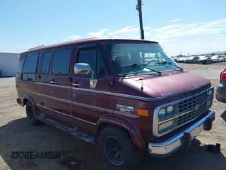 1995 Chevrolet Chevy Van with VIN 1GBEG25KXSF139564, listed as a IAAI auction lot 42581604 with 207,833 mi miles and . Bid and sale history available at DreamBid. Image 1.