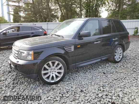 2006 Land Rover Range Rover Sport SC with VIN SALSH23476A971004, listed as a Copart auction lot 59515955 with 131,669 mi miles and Salvage title. Bid and sale history available at DreamBid. Image 1.