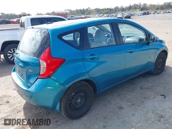 2016 Nissan Note S Plus z VIN 3N1CE2CP7GL394728, wystawiony jako IAAI lot #41415566 z przebiegiem 139 482 mil mil oraz . Historia ofert i sprzedaży dostępna na DreamBid. Obrazek 4.